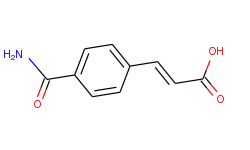 3-[4-(Aminocarbonyl)phenyl]acrylic acid