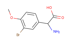 Amino-(3-bromo-4-methoxy-phenyl)-acetic acid