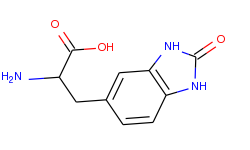 2-amino-3-(2-oxo-1,3-dihydrobenzimidazol-5-yl)propanoic acid