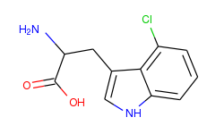 2-amino-3-(4-chloro-1H-indol-3-yl)propanoic acid