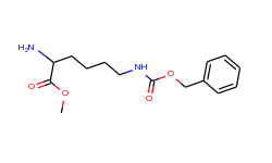 methyl 2-amino-6-phenylmethoxycarbonylaminohexanoate