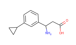 3-amino-3-(3-cyclopropylphenyl)propanoic acid