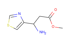 methyl 3-amino-3-(1,3-thiazol-4-yl)propanoate