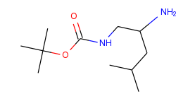 TERT-BUTYL N-(2-AMINO-4-METHYLPENTYL)CARBAMATE