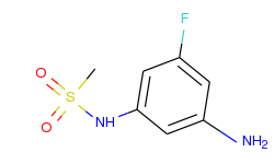 N-(3-amino-5-fluorophenyl)methanesulfonamide