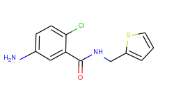 5-amino-2-chloro-N-(thiophen-2-ylmethyl)benzamid