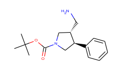 (3S,4S)-TERT-BUTYL 3-(AMINOMETHYL)-4-PHENYLPYRROLIDINE-1-CARBOXYLATE