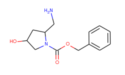 (2S,4S)-BENZYL2-(AMINOMETHYL)-4-HYDROXY-PYRROLIDINE-1-CARBOXYLATE