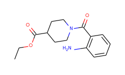 ethyl 1-(2-aminobenzoyl)piperidine-4-carboxylate