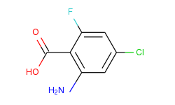 2-AMINO-4-CHLORO-6-FLUOROBENZOIC ACID