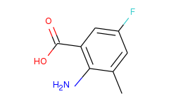 2-Amino-5-fluoro-3-methylbenzoic acid