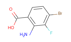 2-​Amino-​4-​bromo-​3-​fluorobenzoic acid