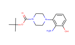 tert-butyl 4-(2-amino-3-hydroxyphenyl)piperazine-1-carboxylate