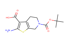 2-Amino-6-(tert-butoxycarbonyl)-4,5,6,7-tetrahydrothieno[2,3-c]pyridine-3-carboxylic acid