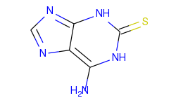 2H-Purine-2-thione, 6-amino-1,3-dihydro-