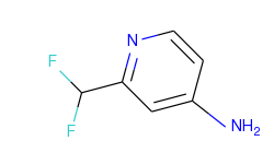 4-​Amino-​2-​(difluoromethyl)​pyridine