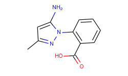 2-(5-amino-3-methyl-1H-pyrazol-1-yl)benzoic acid