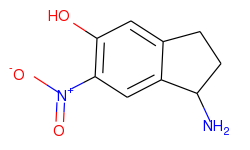 1-amino-6-nitroindan-5-ol