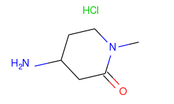 4-Amino-1-methylpiperidin-2-one hydrochloride