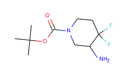 TERT-BUTYL 3-AMINO-4,4-DIFLUOROPIPERIDINE-1-CARBOXYLATE