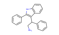 2-phenyl-2-(2-phenyl-1H-indol-3-yl)ethanamine hydrochloride