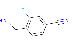 4-(Aminomethyl)-3-fluorobenzonitrile