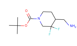 TERT-BUTYL 4-(AMINOMETHYL)-3,3-DIFLUOROPIPERIDINE-1-CARBOXYLATE