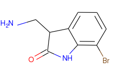 3-(AMINOMETHYL)-7-BROMO-2,3-DIHYDRO-1H-INDOL-2-ONE