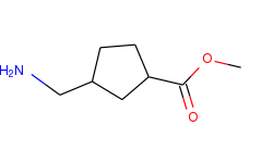 methyl 3-(aminomethyl)cyclopentane-1-carboxylate