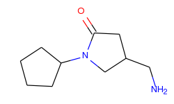 4-(AMINOMETHYL)-1-CYCLOPENTYLPYRROLIDIN-2-ONE