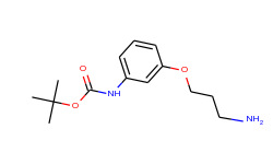 Carbamic acid, N-[3-(3-aminopropoxy)phenyl]-, 1,1-dimethylethyl ester