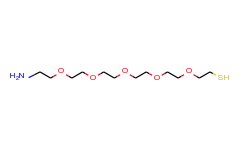 3,6,9,12,15-Pentaoxaheptadecane-1-thiol, 17-amino-