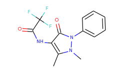 N-(2,3-Dimethyl-5-oxo-1-phenyl-2,5-dihydro-1H-pyrazol-4-yl)-2,2,2-trifluoroacetamide