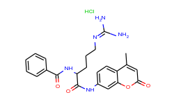 Benzoyl-DL-arginine-7-amido-4-methylcoumarin hydrochloride