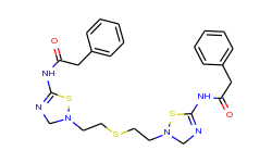 bis-2-(5-Phenylacetmido-1,2,4-Thiadiazol-2-yl)Ethyl Sulfide