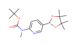 TERT-BUTYL N-METHYL-N-[5-(4,4,5,5-TETRAMETHYL-[1,3,2]DIOXABOROLAN-2-YL)PYRIDIN-2-YL]CARBAMATE