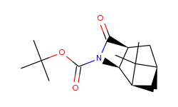 (1R,2R,5S,7R)-N-tert-Butoxycarbonyl-8,8-dimethyl-3-azatricyclo[5.1.1.0(2,5)]nonan-4-one