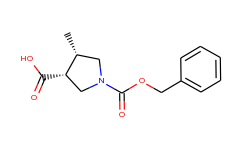 (3R,4S)-1-Cbz-4-methylpyrrolidine-3-carboxylic Acid