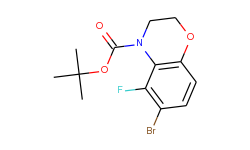 4-BOC-6-Bromo-5-fluoro-2,3-dihydro-1,4-benzoxazine