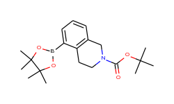 tert-Butyl 5-(4,4,5,5-tetramethyl-1,3,2-dioxaborolan-2-yl)-3,4-dihydroisoquinoline-2(1H)-carboxylate