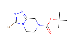 tert-butyl 3-bromo-5,6-dihydro-[1,2,4]triazolo[4,3-a]pyrazine-7(8H)-carboxylate