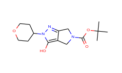 5-Boc-3-hydroxy-2-(tetrahydropyran-4-yl)-2,4,5,6-tetrahydropyrrolo[3,4-c]pyrazole