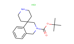 tert-Butyl 1H-spiro[isoquinoline-4,4'-piperidine]-2(3H)-carboxylate hydrochloride