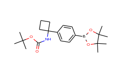 tert-Butyl (1-(4-(4,4,5,5-tetramethyl-1,3,2-dioxaborolan-2-yl)phenyl)cyclobutyl)carbamate