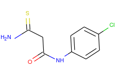 3-amino-N-(4-chlorophenyl)-3-thioxopropanamide