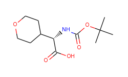 (S)-2-((tert-Butoxycarbonyl)amino)-2-(tetrahydro-2H-pyran-4-yl)acetic acid