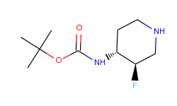 trans-4-(Boc-amino)-3-fluoropiperidine