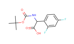 2-((tert-butoxycarbonyl)amino)-2-(2,4-difluorophenyl)acetic acid