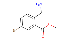 Benzoic acid, 2-(aMinoMethyl)-5-broMo-, Methyl ester