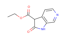 ethyl 2-oxo-2,3-dihydro-1H-pyrrolo[2,3-c]pyridine-3-carboxylate